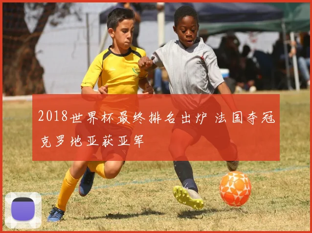 2018世界杯最终排名出炉 法国夺冠克罗地亚获亚军