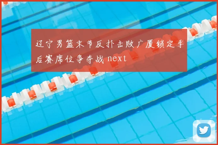 辽宁男篮末节反扑击败广厦锁定季后赛席位争夺战 next